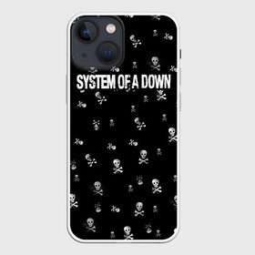 Чехол для iPhone 13 mini с принтом System of a Down ,  |  | system of a down | музыка | рок | рок группа