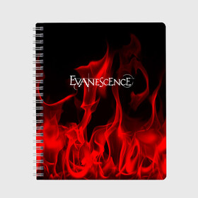 Тетрадь с принтом Evanescence , 100% бумага | 48 листов, плотность листов — 60 г/м2, плотность картонной обложки — 250 г/м2. Листы скреплены сбоку удобной пружинной спиралью. Уголки страниц и обложки скругленные. Цвет линий — светло-серый
 | evanescence | punk | rock | альтернативный хип хоп | группа | инди поп | музыка | музыкальное произведение | ноты | панк | регги | рок | синти поп