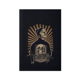 Обложка для паспорта матовая кожа с принтом Смоки Мо , натуральная матовая кожа | размер 19,3 х 13,7 см; прозрачные пластиковые крепления | Тематика изображения на принте: 