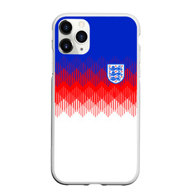 Чехол для iPhone 11 Pro Max матовый с принтом Англия тренировочная форма ЧМ-2018 , Силикон |  | англия | сборная англии | тренировочная форма | футбол | чемпионат мира по футболу