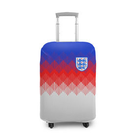 Чехол для чемодана 3D с принтом Англия тренировочная форма ЧМ-2018 , 86% полиэфир, 14% спандекс | двустороннее нанесение принта, прорези для ручек и колес | англия | сборная англии | тренировочная форма | футбол | чемпионат мира по футболу