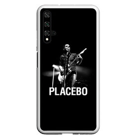 Чехол для Honor 20 с принтом Placebo , Силикон | Область печати: задняя сторона чехла, без боковых панелей | Тематика изображения на принте: placebo | альтернативный | брайан молко | инди | индирок | плацебо | рок