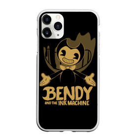 Чехол для iPhone 11 Pro матовый с принтом Bendy and the ink machine (20) , Силикон |  | bendy | bendy and the ink machine | game | horror | ink | machine | trend | video game