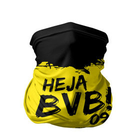 Бандана-труба 3D с принтом Borussia Dortmund FC , 100% полиэстер, ткань с особыми свойствами — Activecool | плотность 150‒180 г/м2; хорошо тянется, но сохраняет форму | 09 | bvb | heja | боруссия | германия | дортмунд | клуб | фк | футбол | футбольный