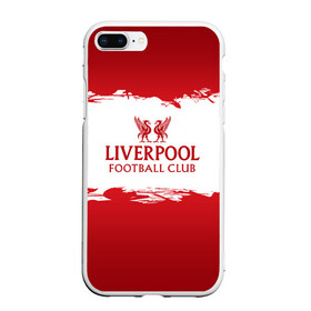 Чехол для iPhone 7Plus/8 Plus матовый с принтом Liverpool FC , Силикон | Область печати: задняя сторона чехла, без боковых панелей | liverpool | английский | англия | британия | британский | клуб | ливерпуль | фк | футбол | футбольный