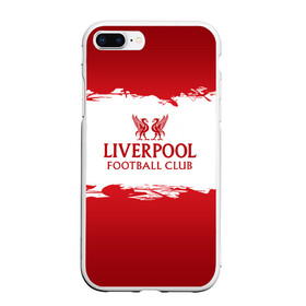 Чехол для iPhone 7Plus/8 Plus матовый с принтом Liverpool FC , Силикон | Область печати: задняя сторона чехла, без боковых панелей | Тематика изображения на принте: liverpool | английский | англия | британия | британский | клуб | ливерпуль | фк | футбол | футбольный