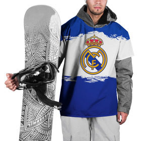 Накидка на куртку 3D с принтом Real Madrid FC , 100% полиэстер |  | 