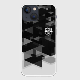 Чехол для iPhone 13 mini с принтом Barcelona Geometry Sport ,  |  | Тематика изображения на принте: abstraction | barcelona | championship | fc | football | footer | polygon | soccer | socker | sport | абстракция | барселона | одежда | спорт | спортивный | униформа | футбол | футбольный клуб | чемпионат