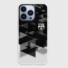 Чехол для iPhone 13 Pro с принтом Barcelona Geometry Sport ,  |  | abstraction | barcelona | championship | fc | football | footer | polygon | soccer | socker | sport | абстракция | барселона | одежда | спорт | спортивный | униформа | футбол | футбольный клуб | чемпионат