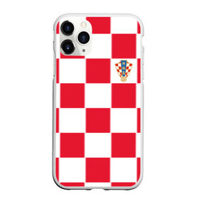 Чехол для iPhone 11 Pro матовый с принтом Хорватия домашняя форма 2018 , Силикон |  | 