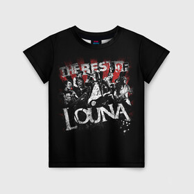 Детская футболка 3D с принтом The best of Louna , 100% гипоаллергенный полиэфир | прямой крой, круглый вырез горловины, длина до линии бедер, чуть спущенное плечо, ткань немного тянется | louna | лусинэ геворкян