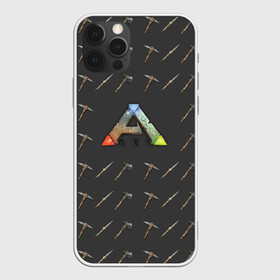 Чехол для iPhone 12 Pro с принтом Ark Survival Evolved , силикон | область печати: задняя сторона чехла, без боковых панелей | Тематика изображения на принте: арк