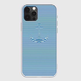 Чехол для iPhone 12 Pro Max с принтом Тельняшка Якорь , Силикон |  | anchor | marine | original | vest | дизайнерская | морская | оригинальная | полоска | тельняшка | якорь
