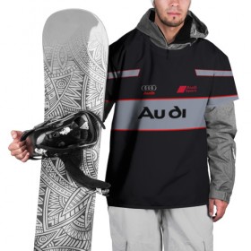 Накидка на куртку 3D с принтом Audi sport , 100% полиэстер |  | 