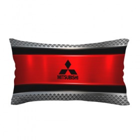 Подушка 3D антистресс с принтом MITSUBISHI , наволочка — 100% полиэстер, наполнитель — вспененный полистирол | состоит из подушки и наволочки на молнии | 