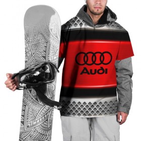 Накидка на куртку 3D с принтом AUDI , 100% полиэстер |  | audi | auto | automobile | car | carbon | machine | motor | motor car | sport car | автомашина | бренд | легковой автомобиль | марка | спортивный автомобиль | тачка
