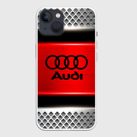 Чехол для iPhone 13 с принтом AUDI ,  |  | audi | auto | automobile | car | carbon | machine | motor | motor car | sport car | автомашина | бренд | легковой автомобиль | марка | спортивный автомобиль | тачка