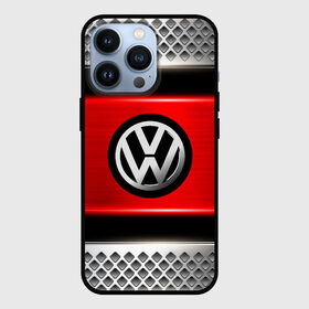 Чехол для iPhone 13 Pro с принтом VOLKSWAGEN ,  |  | Тематика изображения на принте: auto | automobile | car | carbon | machine | motor | motor car | sport car | volkswagen | автомашина | бренд | легковой автомобиль | марка | спортивный автомобиль | тачка