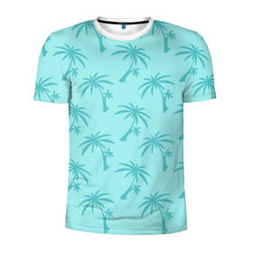 Мужская футболка 3D спортивная с принтом GTA Vice City , 100% полиэстер с улучшенными характеристиками | приталенный силуэт, круглая горловина, широкие плечи, сужается к линии бедра | grand theft auto | gta | minimal | palm trees | pink | tommy | tropical | vice city | вайс сити | гта | пальмы | паттерн | томми