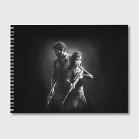 Альбом для рисования с принтом The Last of Us , 100% бумага
 | матовая бумага, плотность 200 мг. | Тематика изображения на принте: the last of us | гриб | грибы | джоэл | кордицепс | пиратs | элли