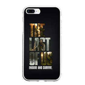 Чехол для iPhone 7Plus/8 Plus матовый с принтом The Last of Us , Силикон | Область печати: задняя сторона чехла, без боковых панелей | the last of us | гриб | грибы | джоэл | кордицепс | пиратs | элли