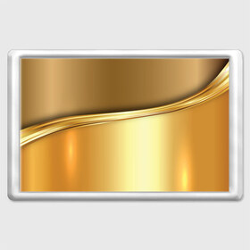 Магнит 45*70 с принтом GOLD #3 , Пластик | Размер: 78*52 мм; Размер печати: 70*45 | abstract | geometry | gold | ornament | pattern | texture | абстракция | геометрия | золото | золотой узор | орнамент | паттерн | текстура | узор