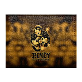 Обложка для студенческого билета с принтом Bendy and the ink machine (32) , натуральная кожа | Размер: 11*8 см; Печать на всей внешней стороне | Тематика изображения на принте: bendy | bendy and the ink machine | game | horror | ink | machine | trend | video game | бенди | бэнди