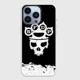 Чехол для iPhone 13 Pro с принтом Five Finger Death Punch ,  |  | Тематика изображения на принте: 5fdp | alternative | ffdp | groove | metal | metall | rock | альтернатива | грув | группа | метал | рок | череп