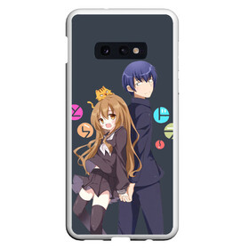 Чехол для Samsung S10E с принтом Toradora , Силикон | Область печати: задняя сторона чехла, без боковых панелей | anime | аниме | карманный тигр | торадора toradora айсака тайга