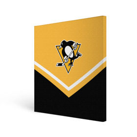 Холст квадратный с принтом Pittsburgh Penguins (Форма 1) , 100% ПВХ |  | Тематика изображения на принте: питтсбург пингвинз