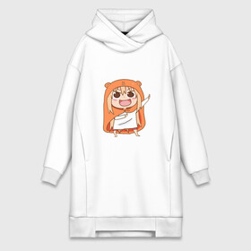 Платье-худи хлопок с принтом Umaru Chan ,  |  | anime | аниме | анимэ | умару