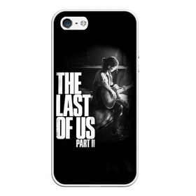 Чехол для iPhone 5/5S матовый с принтом The Last of Us II_ , Силикон | Область печати: задняя сторона чехла, без боковых панелей | the last of us | гриб | грибы | джоэл | кордицепс | пиратs | элли