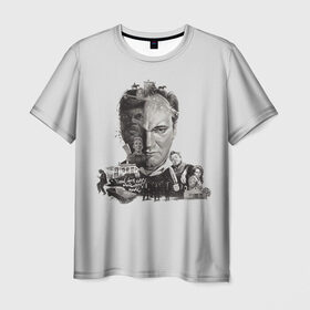 Мужская футболка 3D с принтом Фильмы Тарантино , 100% полиэфир | прямой крой, круглый вырез горловины, длина до линии бедер | кино | тарантино
