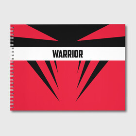 Альбом для рисования с принтом Warrior , 100% бумага
 | матовая бумага, плотность 200 мг. | warrior | воин | спортсмен