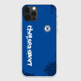 Чехол для iPhone 12 Pro Max с принтом CHELSEA SPORT , Силикон |  | chelsea | fc | football | fotball club | sport | спорт | спортивные | униформа | фирменные цвета | фк | футбол | футбольный клуб | челси