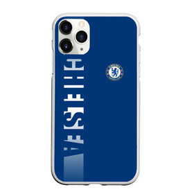 Чехол для iPhone 11 Pro матовый с принтом CHELSEA SPORT , Силикон |  | chelsea | fc | football | fotball club | sport | спорт | спортивные | униформа | фирменные цвета | фк | футбол | футбольный клуб | челси