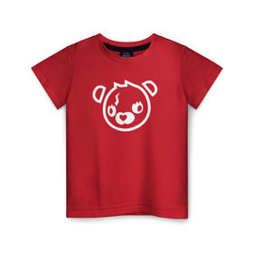Детская футболка хлопок с принтом Cuddle Bear , 100% хлопок | круглый вырез горловины, полуприлегающий силуэт, длина до линии бедер | battle royale | fortnite | lama | батл рояль | лама | медведь | фортнайт
