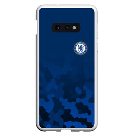 Чехол для Samsung S10E с принтом CHELSEA SPORT , Силикон | Область печати: задняя сторона чехла, без боковых панелей | chelsea | fc | football | fotball club | sport | спорт | спортивные | униформа | фирменные цвета | фк | футбол | футбольный клуб | челси