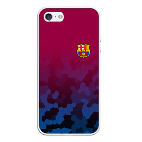 Чехол для iPhone 5/5S матовый с принтом FC BARCA SPORT , Силикон | Область печати: задняя сторона чехла, без боковых панелей | fc | fc barca | football | football club | sport | барселона | спорт | спортивные | униформа | фирменные цвета | фк | футбол | футбольный клуб