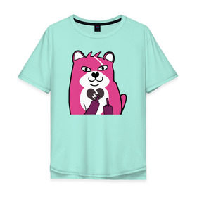 Мужская футболка хлопок Oversize с принтом Fortnite Bear , 100% хлопок | свободный крой, круглый ворот, “спинка” длиннее передней части | battle royale | fortnite | lama | батл рояль | лама | медведь | фортнайт