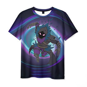 Мужская футболка 3D с принтом Raven , 100% полиэфир | прямой крой, круглый вырез горловины, длина до линии бедер | battle royale | fortnite | lama | raven | батл рояль | ворон | лама | фортнайт