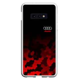 Чехол для Samsung S10E с принтом AUDI SPORT , Силикон | Область печати: задняя сторона чехла, без боковых панелей | audi | auto | авто | автомобиль | автомобильные | ауди | бренд | марка | машины | спорт