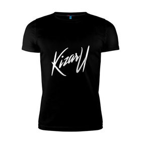 Мужская футболка премиум с принтом Kizaru , 92% хлопок, 8% лайкра | приталенный силуэт, круглый вырез ворота, длина до линии бедра, короткий рукав | kizaru | кизару | олег нечипоренко