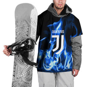 Накидка на куртку 3D с принтом JUVENTUS , 100% полиэстер |  | fc | football | footer | juventus | soccer | socker | sport | огонь | пламя | спорт | футбол | футбольный клуб | ювентус