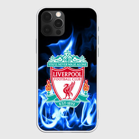 Чехол для iPhone 12 Pro Max с принтом LIVERPOOL , Силикон |  | fc | football | footer | liverpool | soccer | socker | sport | огонь | пламя | спорт | футбол | футбольный клуб