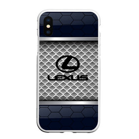 Чехол для iPhone XS Max матовый с принтом LEXUS SPORT , Силикон | Область печати: задняя сторона чехла, без боковых панелей | auto | car | lexus | авто | автомобиль | лексус | машина