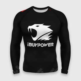 Мужской рашгард 3D с принтом iBuyPower | The Form ,  |  | Тематика изображения на принте: 0x000000123 | csgo | ibuypower | ксго