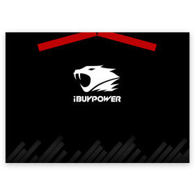 Поздравительная открытка с принтом iBuyPower | The Form , 100% бумага | плотность бумаги 280 г/м2, матовая, на обратной стороне линовка и место для марки
 | 0x000000123 | csgo | ibuypower | ксго