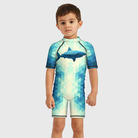 Детский купальный костюм 3D с принтом Акула , Полиэстер 85%, Спандекс 15% | застежка на молнии на спине | shark | водолаз | гарпун | глубина | дельфин | злость | зубы | кит | кровь | курорт | лето | море | океан | отдых | охота | плавник | пляж | риф | рыба | хищник | челюсти | челюсть