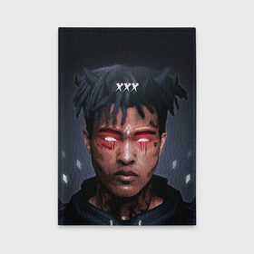 Обложка для автодокументов с принтом XXXtentacion (9) , натуральная кожа |  размер 19,9*13 см; внутри 4 больших “конверта” для документов и один маленький отдел — туда идеально встанут права | 17 | art | look at me | moonlight | rap | revenge | tentacion | xxx | xxxtentacion